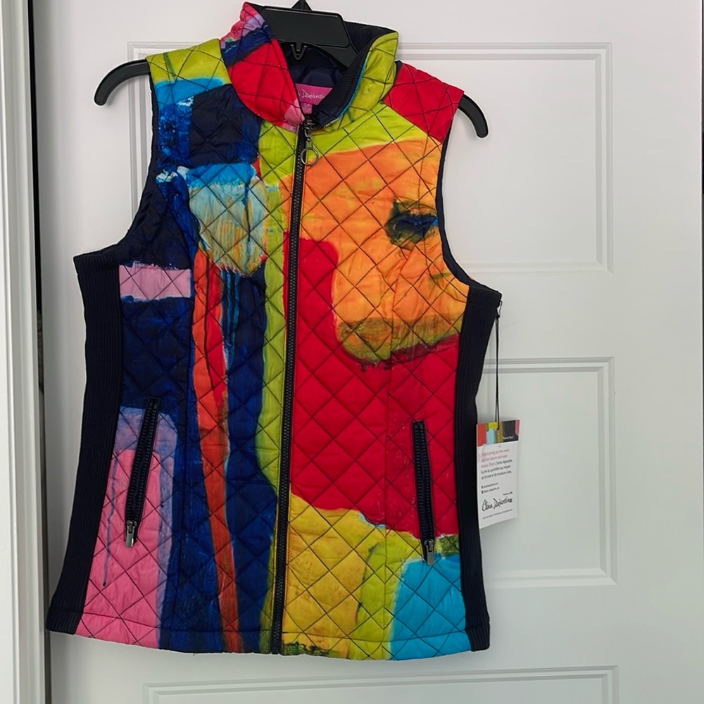 Claire Desjardins collection Small - Home Run collection - Quilted Vest